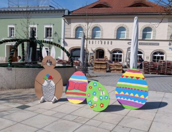 Segnung des Osterbrunnens